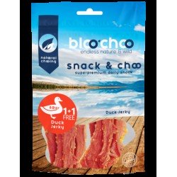 BLOOCHOO SNACKS DUCK JERKY ΛΙΧΟΥΔΙΕΣ ΜΕ ΠΑΠΙΑ 80 g