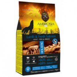Ambrosia grain free adult lamb & salmon 12kg