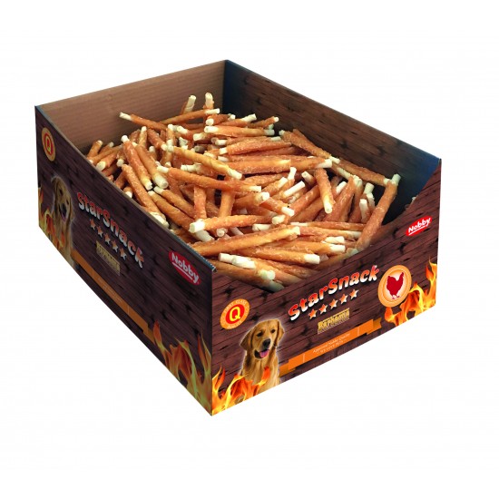 Nobby StarSnack BBQ Wrapped Chicken 12,5cm / 4,85 kg
