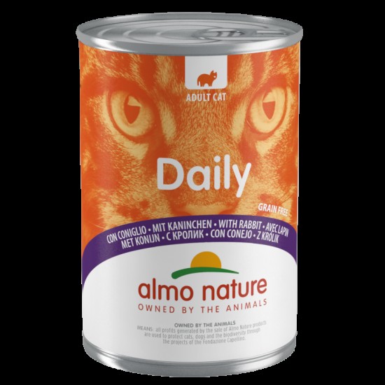 Almo Nature Daily with Rabbit 400gr