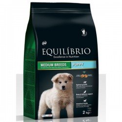 EQUILIBRIO DOG PUPPY MEDIUM BREED 2kg