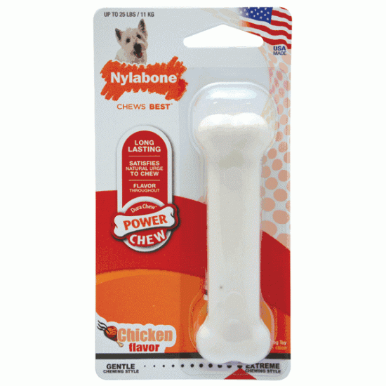 Nylabone Dura Chew Bone Chicken Flavor Regular..